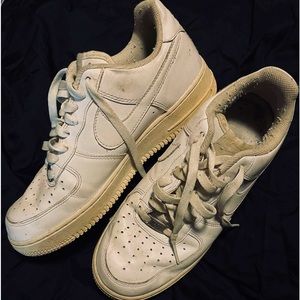 Mens Nike Air Force Ones White